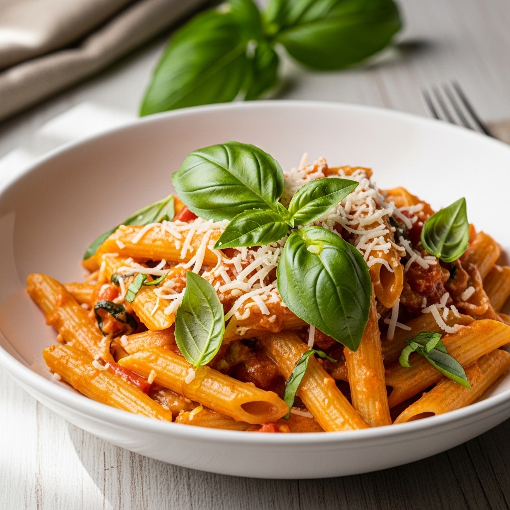 Creamy Tomato Basil Pasta