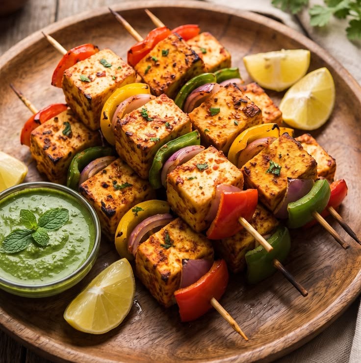 Easy Paneer Tikka Skewers | Flavorful Vegetarian BBQ