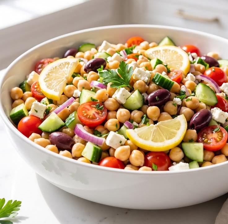 Mediterranean Chickpea Salad