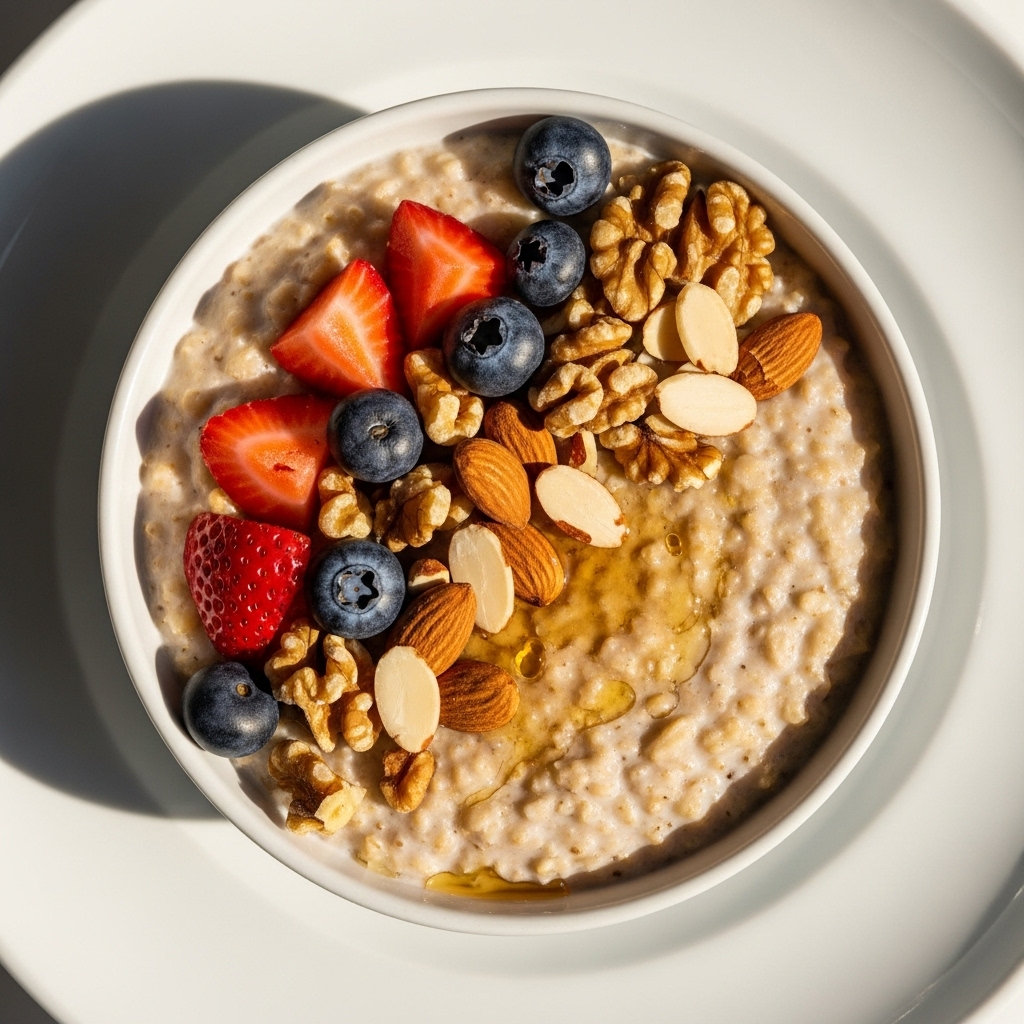 Oatmeal with Fruits & Nuts